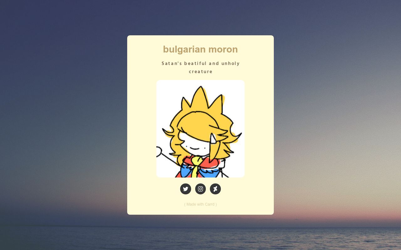 Carrd profile picture for @ffff